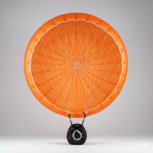 Parakite Cloud-R Round Reserve Parachute